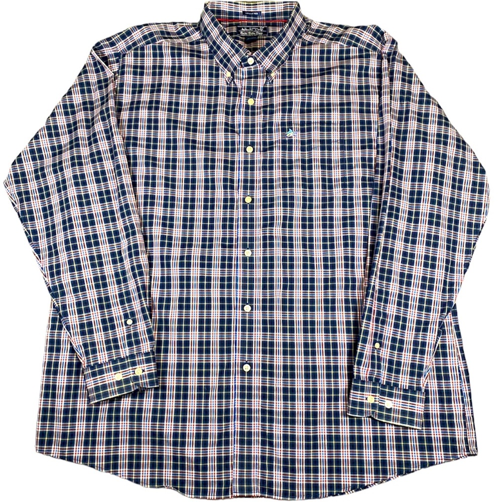 Atlantic Drift Buxton Button Down Plaid Shirt Men’s XXL Long Sleeve Casual